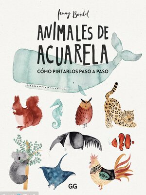 cover image of Animales de acuarela